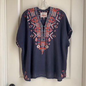 Johnny Was linen top